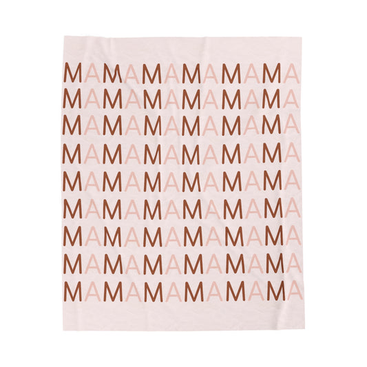 MAMA Plush Blanket