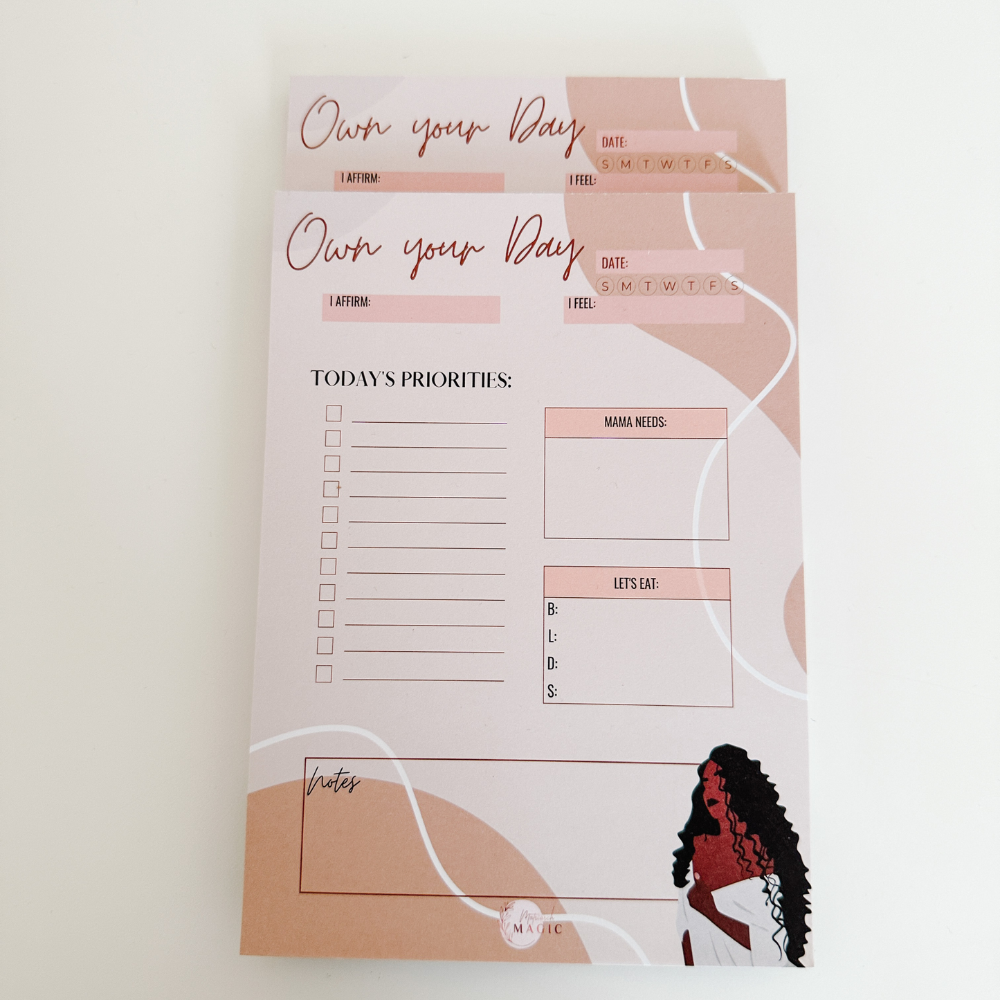 Own Your Day Notepad