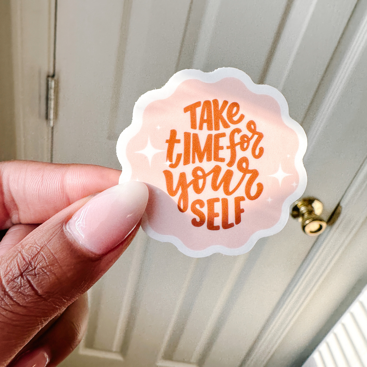 Take time for Yourself Sticker