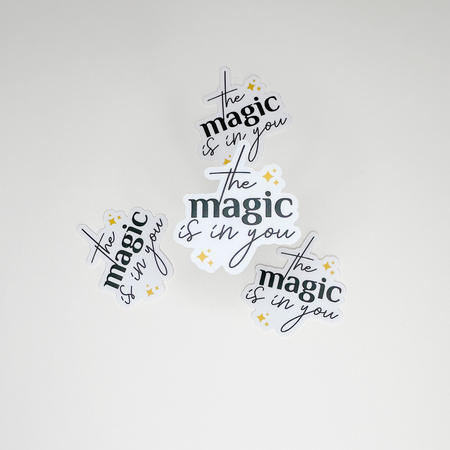 The Magic is in You Starry Sticker