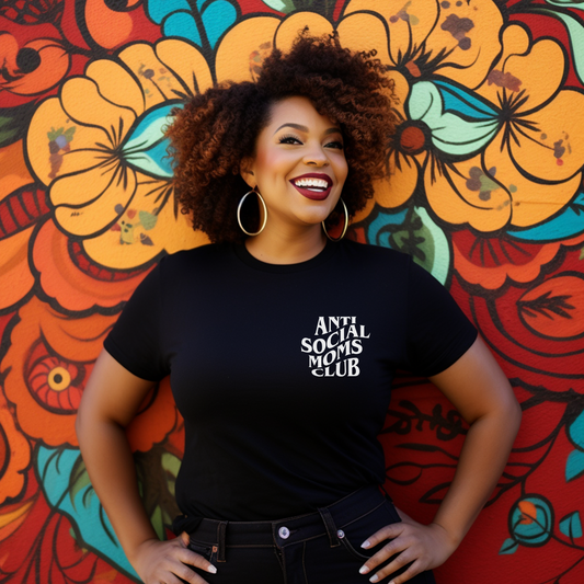 Anti-Social Moms Club Pocket Tee