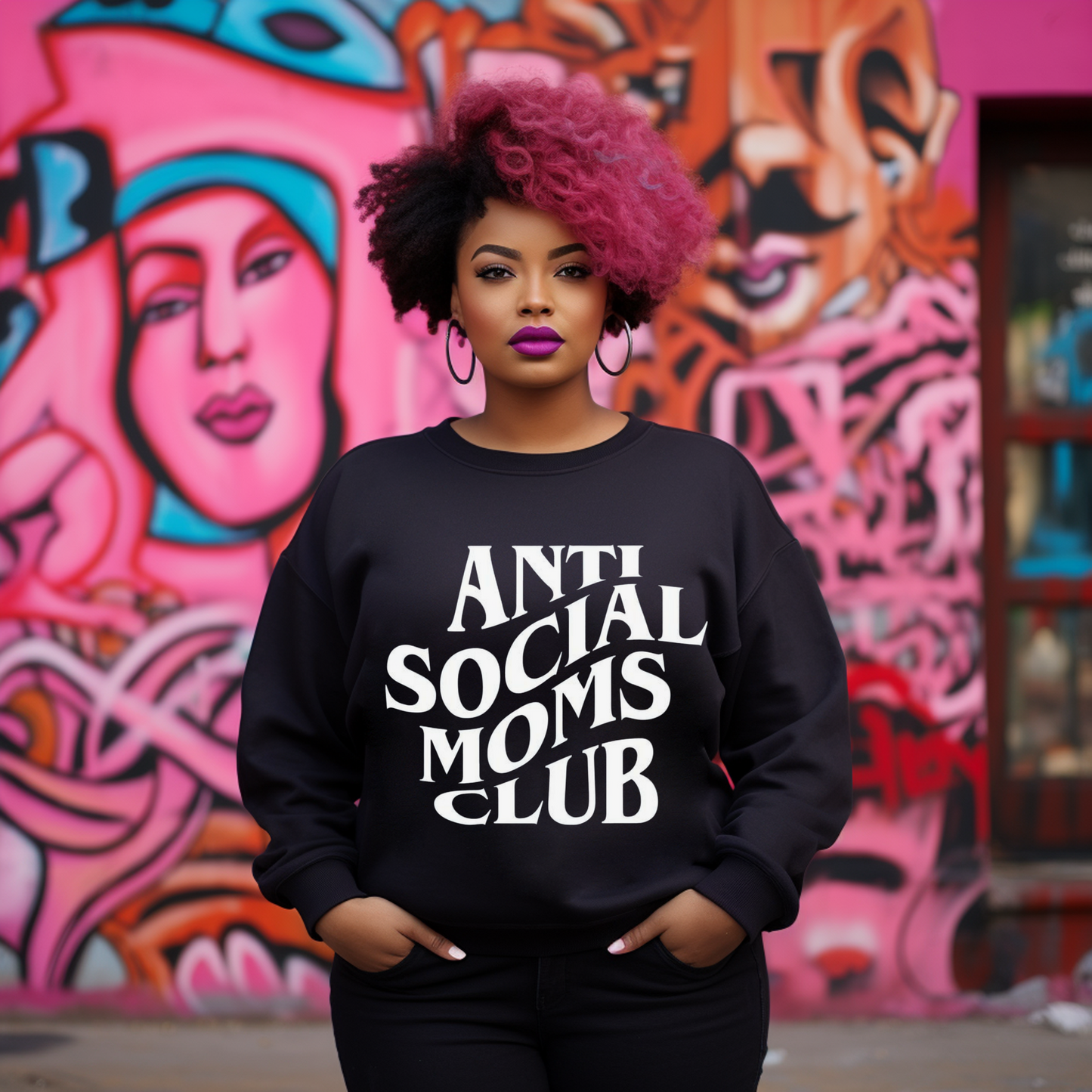 Anti-Social Moms Club Sweatshirt